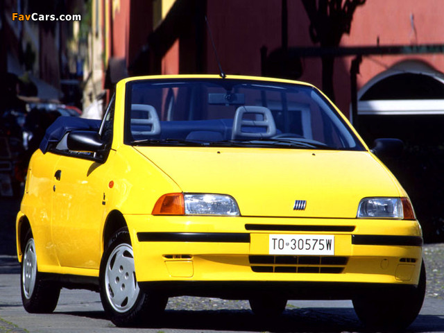 Fiat Punto Cabrio S (176) 1994–2000 pictures (640 x 480)