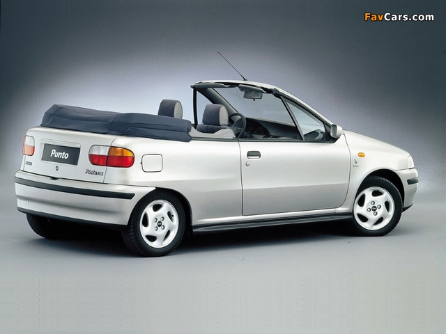 Fiat Punto Cabrio ELX (176) 1994–2000 wallpapers (640 x 480)