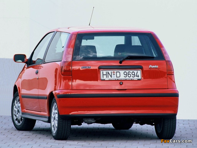 Fiat Punto Sporting (176) 1995–99 images (640 x 480)