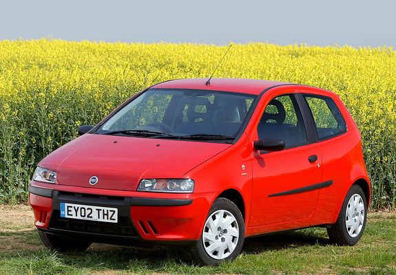 Fiat Punto 3-door UK-spec (188) 1999–2003 images
