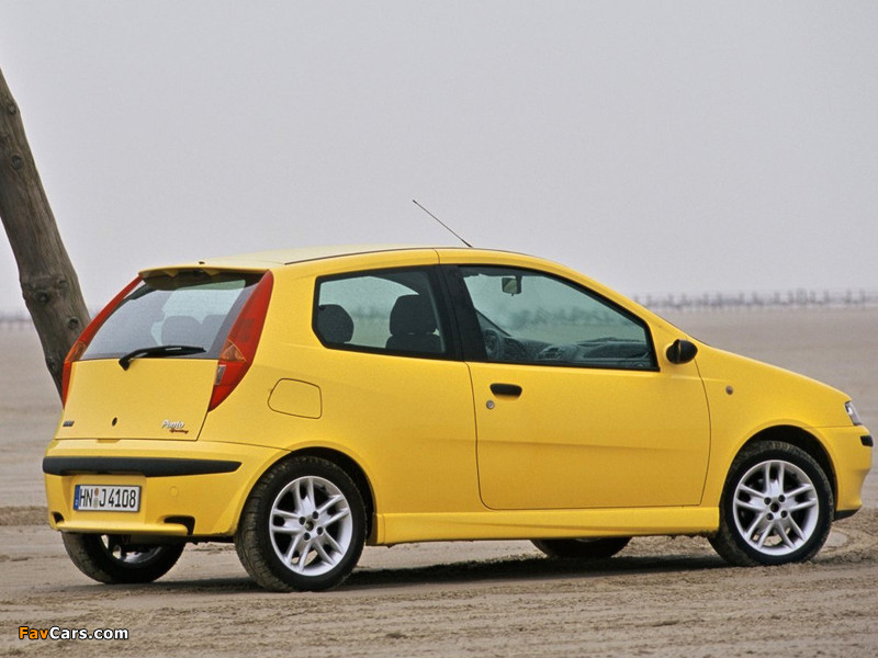 Fiat Punto Sporting (188) 1999–2003 pictures (800 x 600)