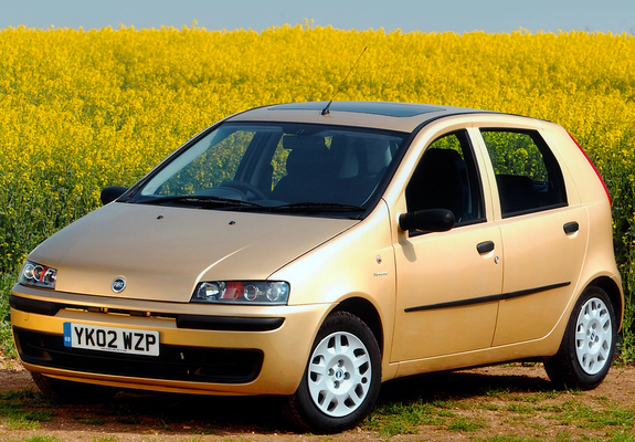 Fiat Punto 5-door UK-spec (188) 1999–2003 wallpapers