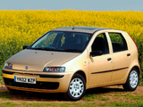 Fiat Punto 5-door UK-spec (188) 1999–2003 wallpapers