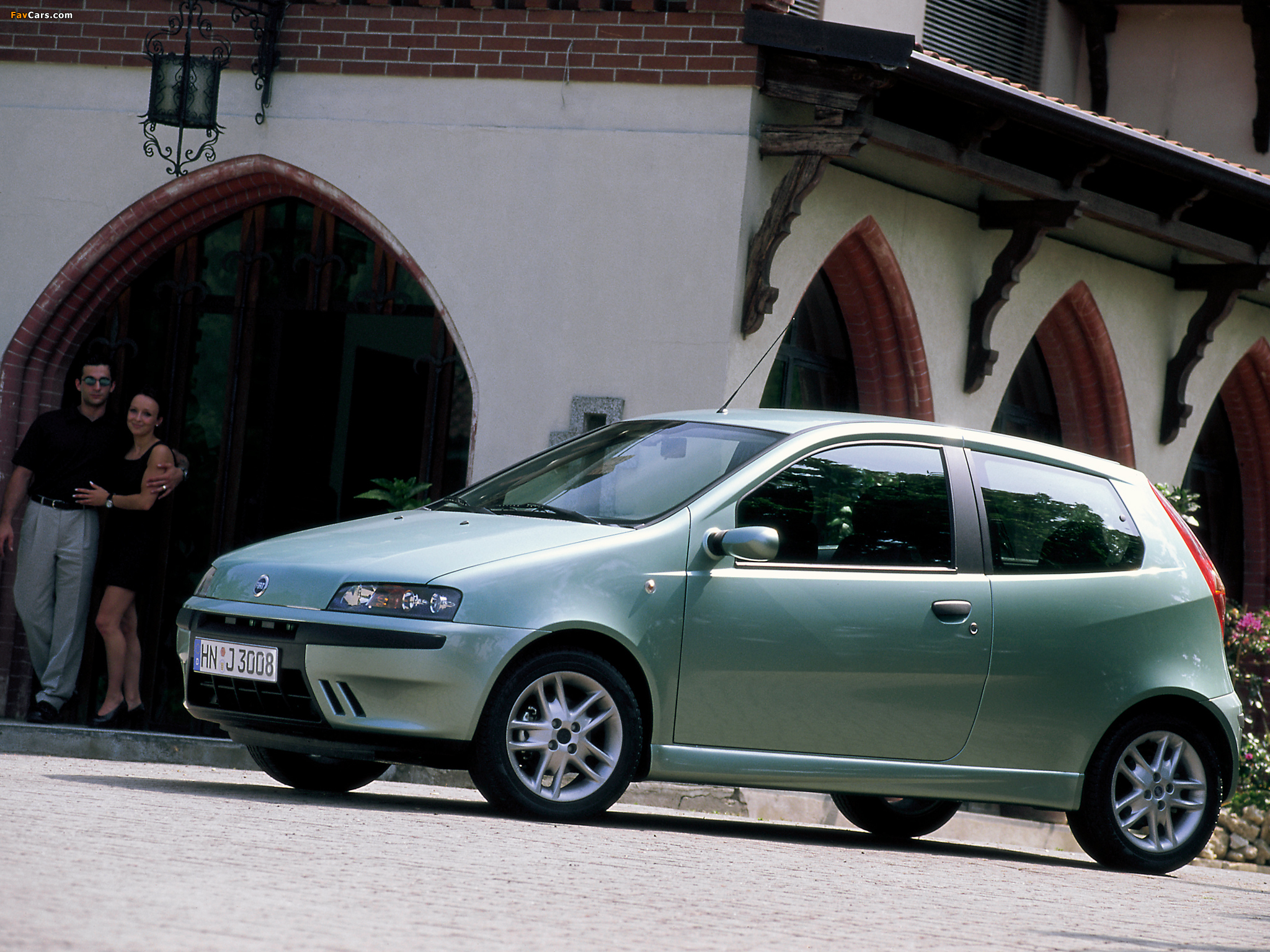 Fiat Punto Sporting (188) 1999–2003 wallpapers (2048 x 1536)