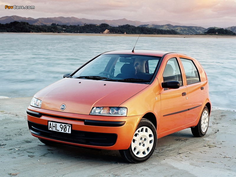 Fiat Punto 5-door NZ-spec (188) 2002–03 photos (800 x 600)