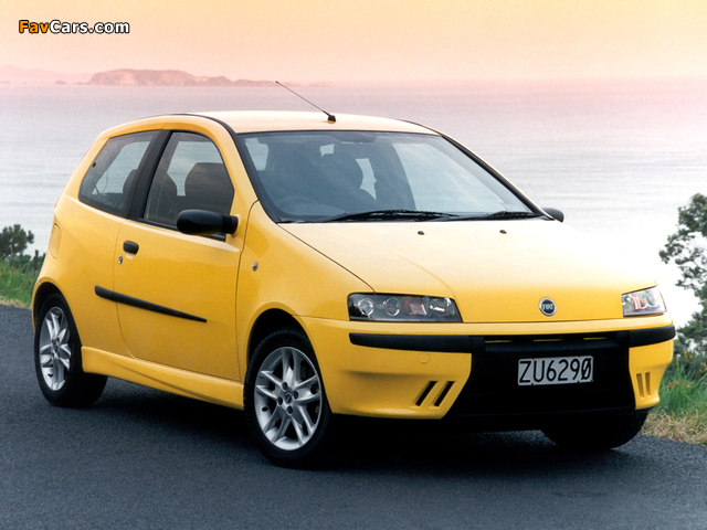 Fiat Punto Sporting NZ-spec (188) 2002–03 photos (640 x 480)