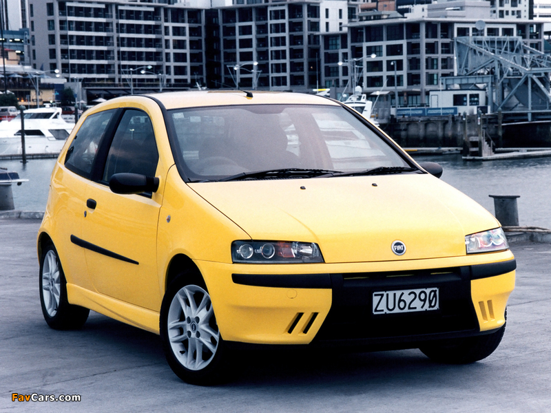 Fiat Punto Sporting NZ-spec (188) 2002–03 pictures (800 x 600)