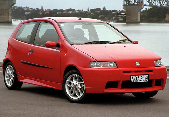 Fiat Punto HGT Abarth NZ-spec (188) 2002–03 wallpapers