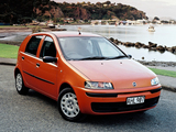 Fiat Punto 5-door NZ-spec (188) 2002–03 wallpapers