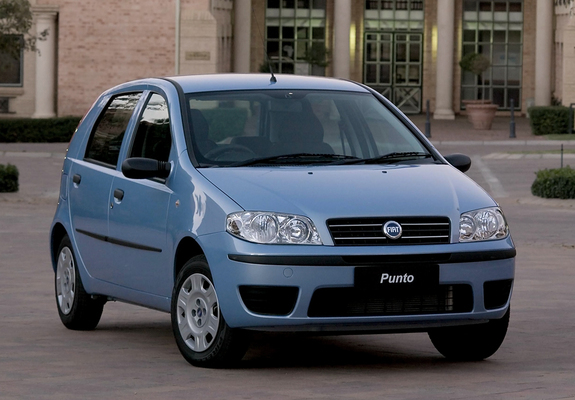 Fiat Punto 5-door ZA-spec (188) 2003–05 images