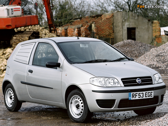 Fiat Punto Van UK-spec (188) 2003–05 images (640 x 480)