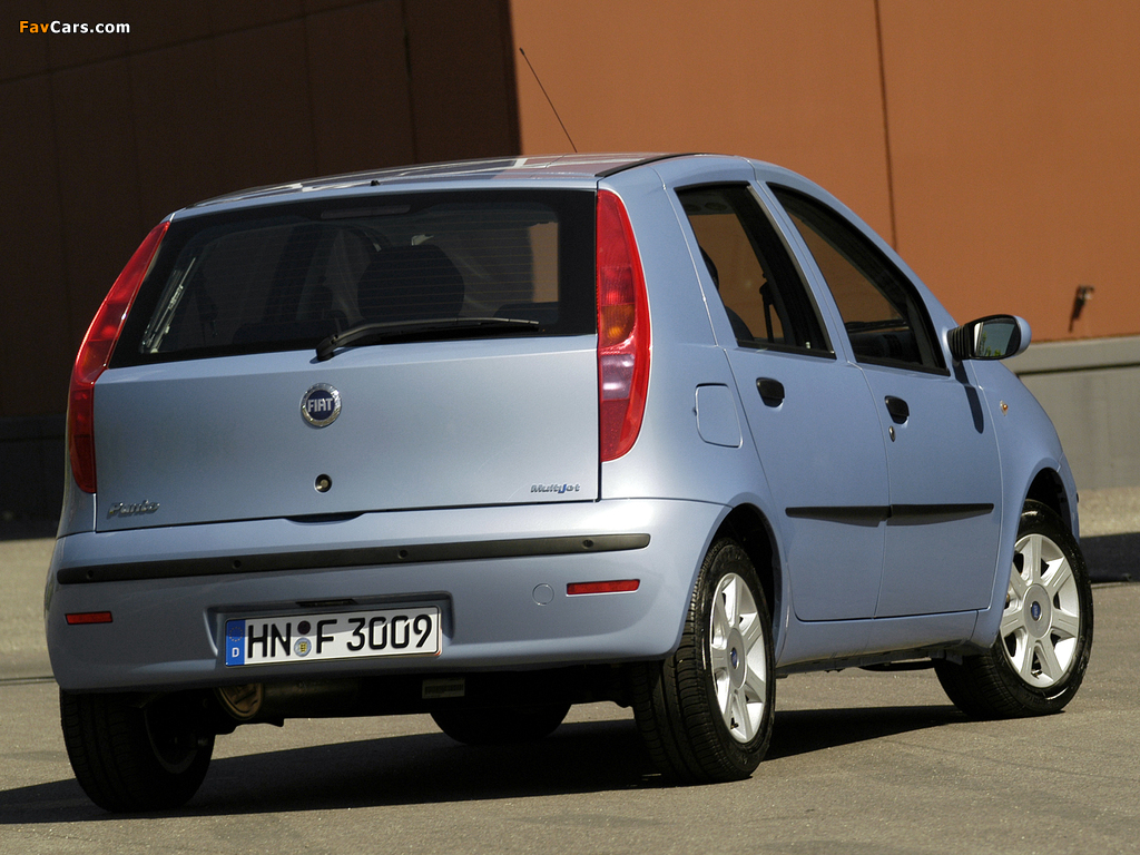 Fiat Punto 5-door (188) 2003–07 photos (1024 x 768)