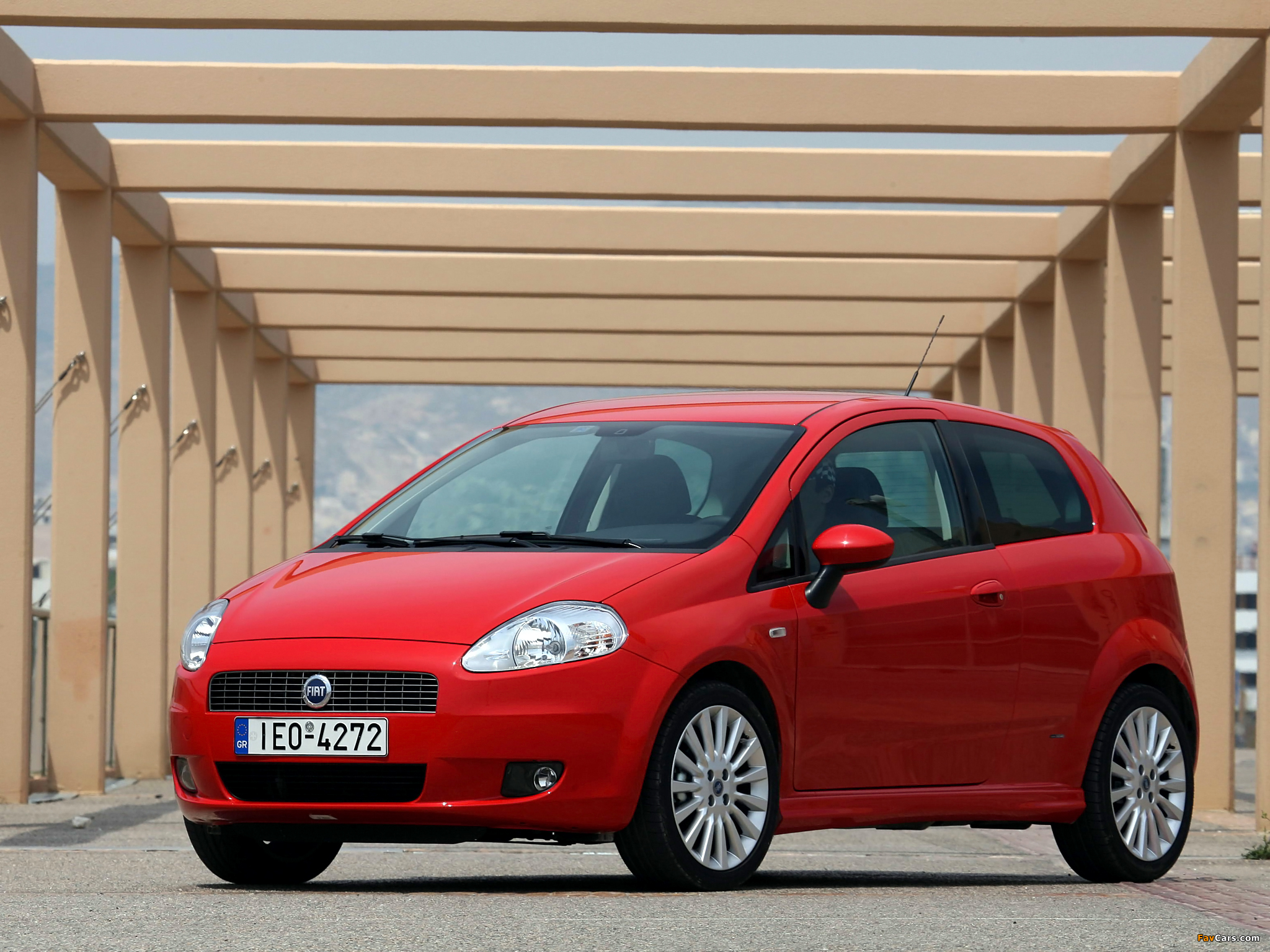 Fiat Grande Punto 3-door (199) 2005–12 images (2048 x 1536)