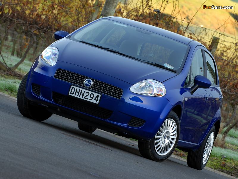 Fiat Punto 5-door AU-spec (199) 2006–09 pictures (800 x 600)