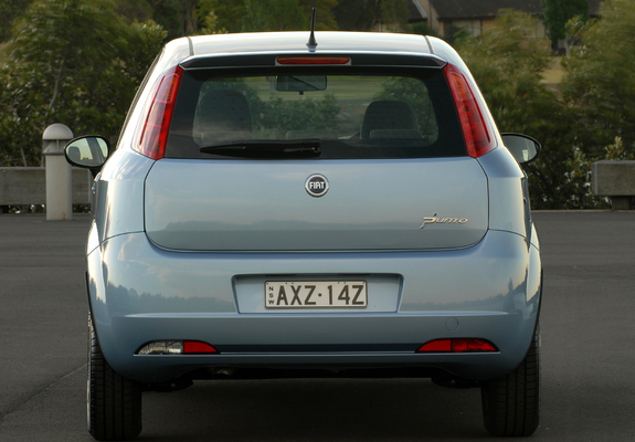 Fiat Punto 5-door AU-spec (199) 2006–09 pictures