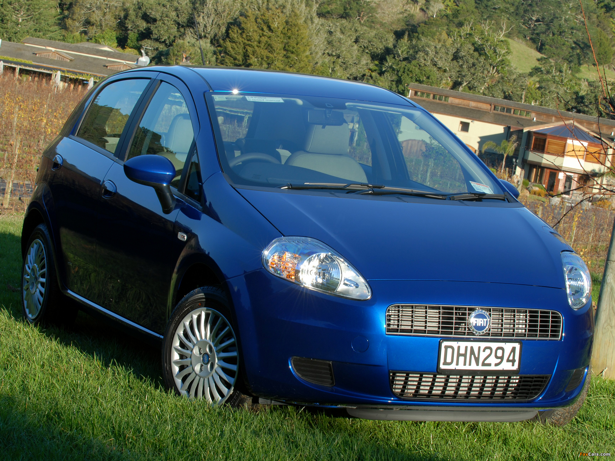 Fiat Punto 5-door AU-spec (199) 2006–09 wallpapers (2048 x 1536)