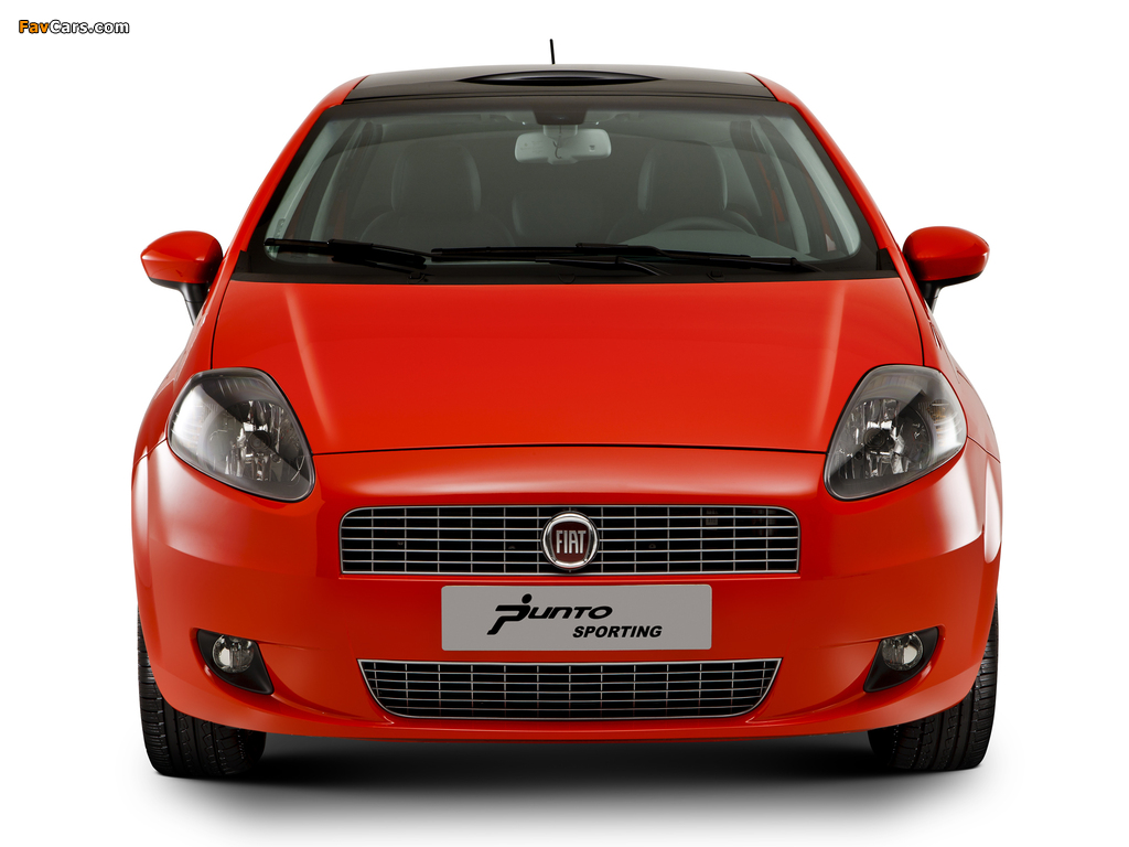 Fiat Punto Sporting BR-spec (310) 2007–12 images (1024 x 768)