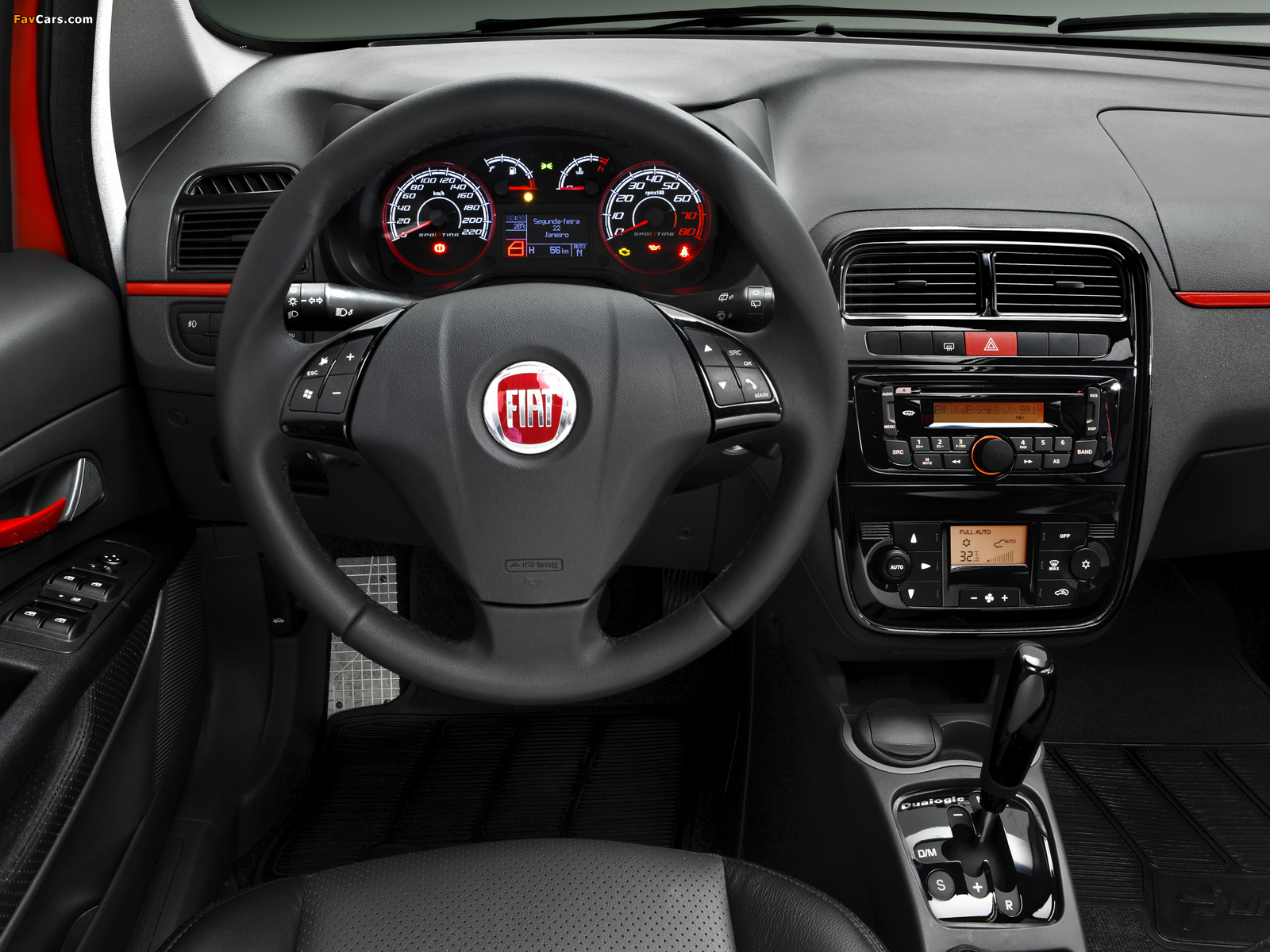 Fiat Punto Sporting BR-spec (310) 2007–12 pictures (1600 x 1200)