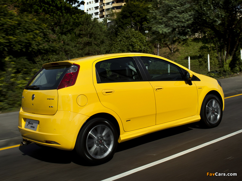 Fiat Punto Sporting BR-spec (310) 2007–12 wallpapers (800 x 600)