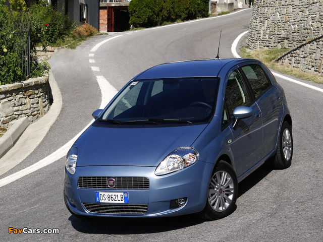 Fiat Grande Punto Natural Power 5-door (199) 2008–12 images (640 x 480)