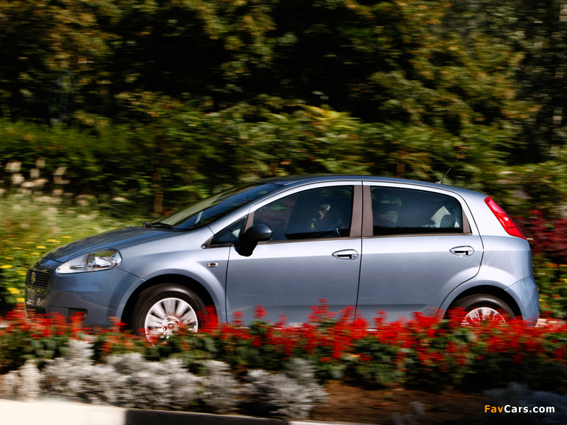 Fiat Grande Punto Natural Power 5-door (199) 2008–12 pictures (800 x 600)