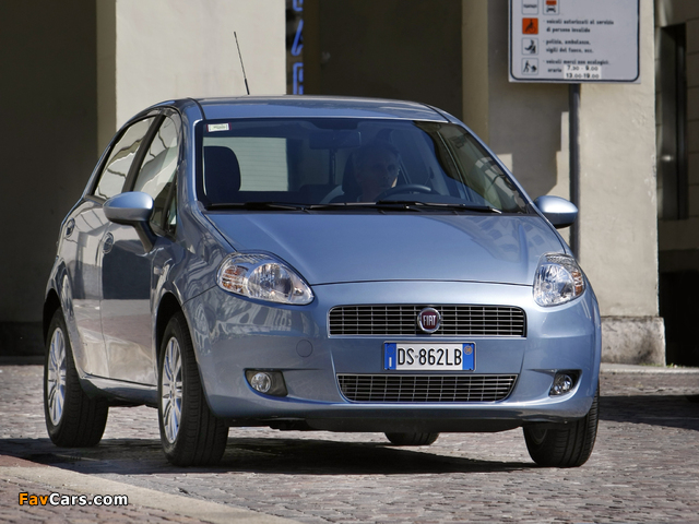 Fiat Grande Punto Natural Power 5-door (199) 2008–12 pictures (640 x 480)