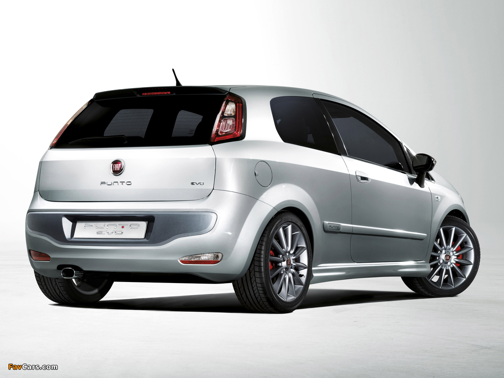 Fiat Punto Evo 3-door (199) 2009–12 images (1024 x 768)