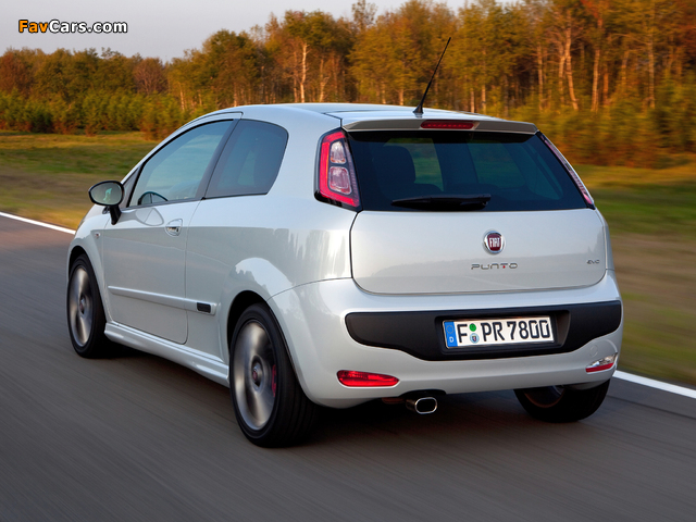 Fiat Punto Evo 3-door (199) 2009–12 pictures (640 x 480)