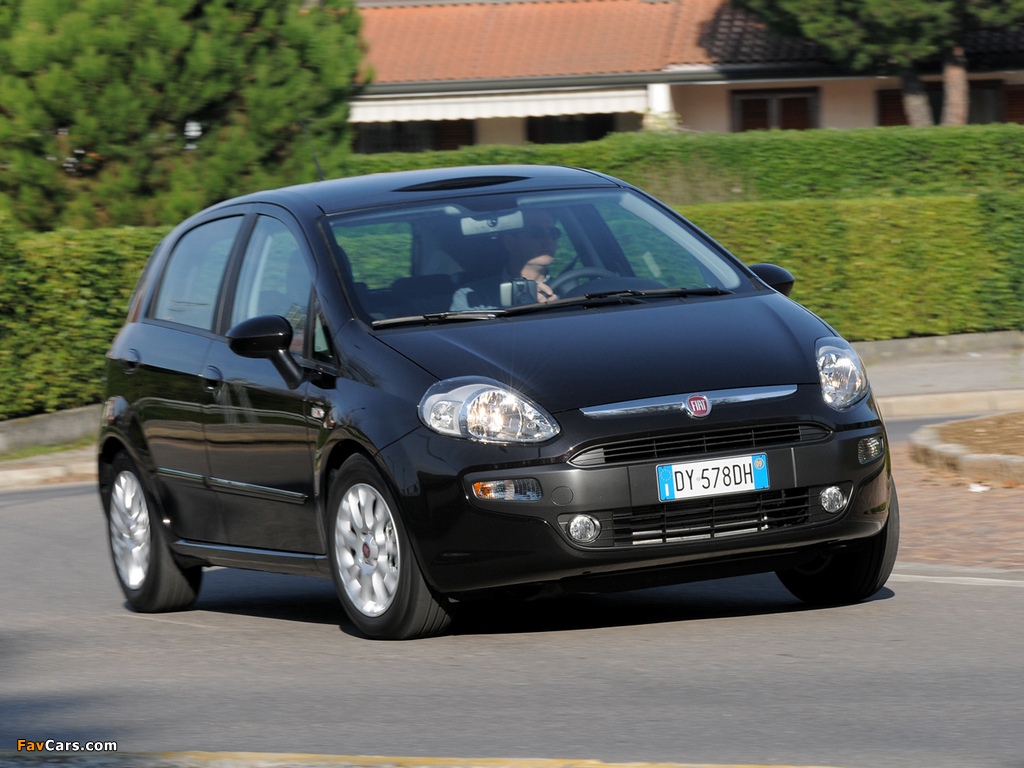 Fiat Punto Evo 5-door (199) 2009–12 wallpapers (1024 x 768)