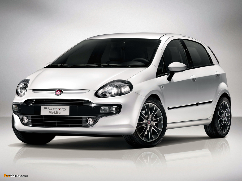 Fiat Punto MyLife (199) 2010–12 images (1024 x 768)