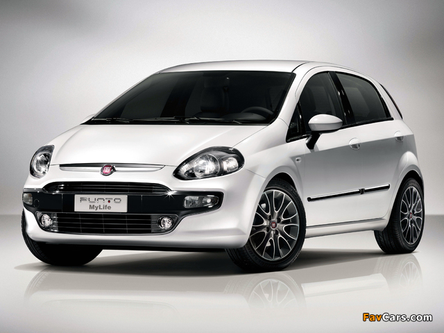 Fiat Punto MyLife (199) 2010–12 images (640 x 480)