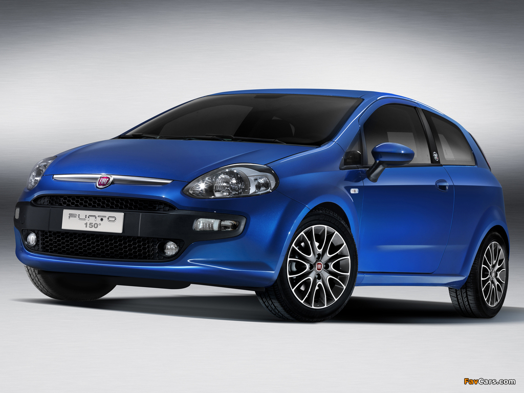 Fiat Punto 150° 3-door (199) 2011 pictures (1024 x 768)