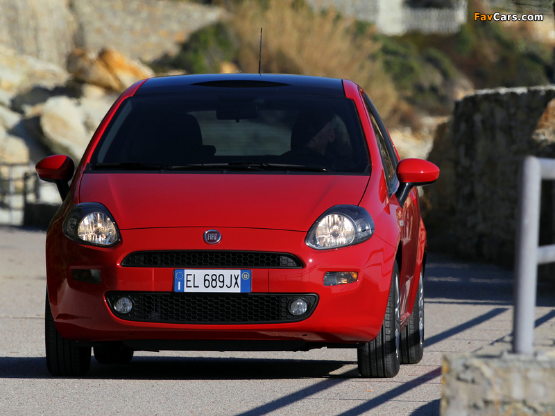 Fiat Punto 3-door (199) 2012 images (800 x 600)