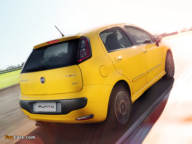 Fiat Punto Sporting BR-spec (310) 2012 images (640 x 480)