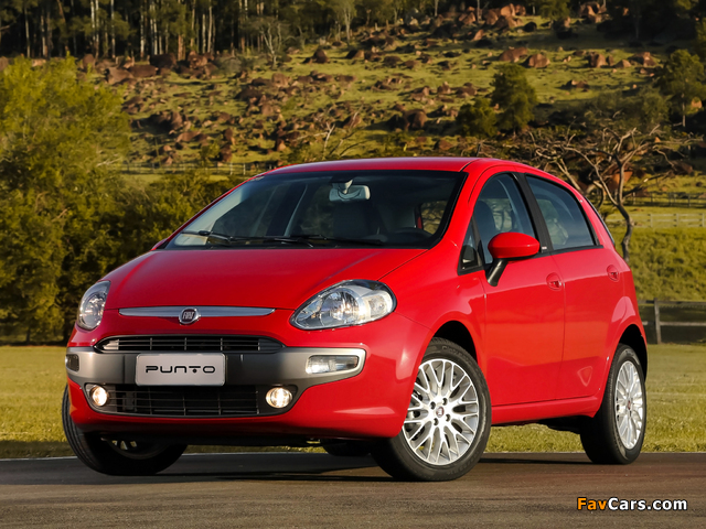 Fiat Punto BR-spec (310) 2012 images (640 x 480)