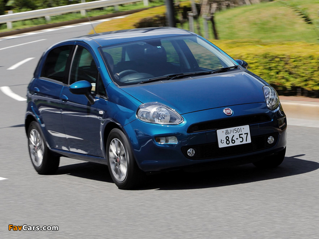 Fiat Punto JP-spec (199) 2012 images (640 x 480)