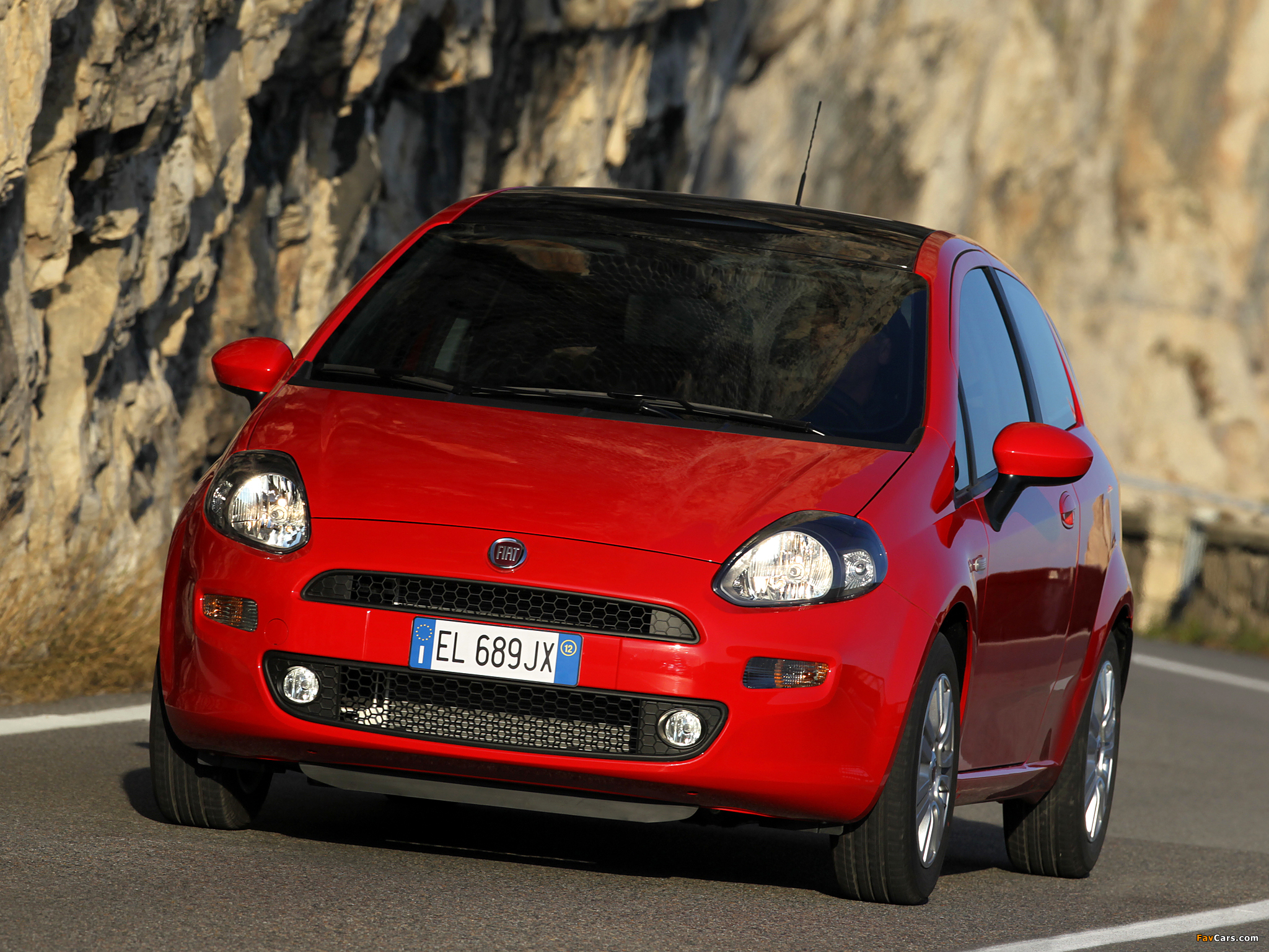 Fiat Punto 3-door (199) 2012 photos (2048 x 1536)