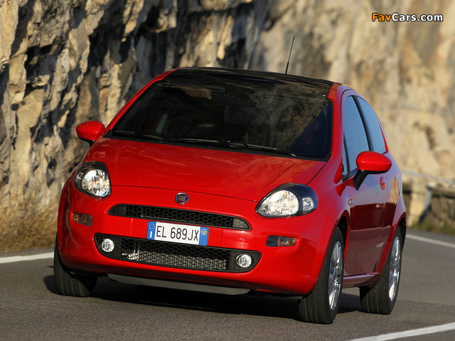 Fiat Punto 3-door (199) 2012 photos (640 x 480)