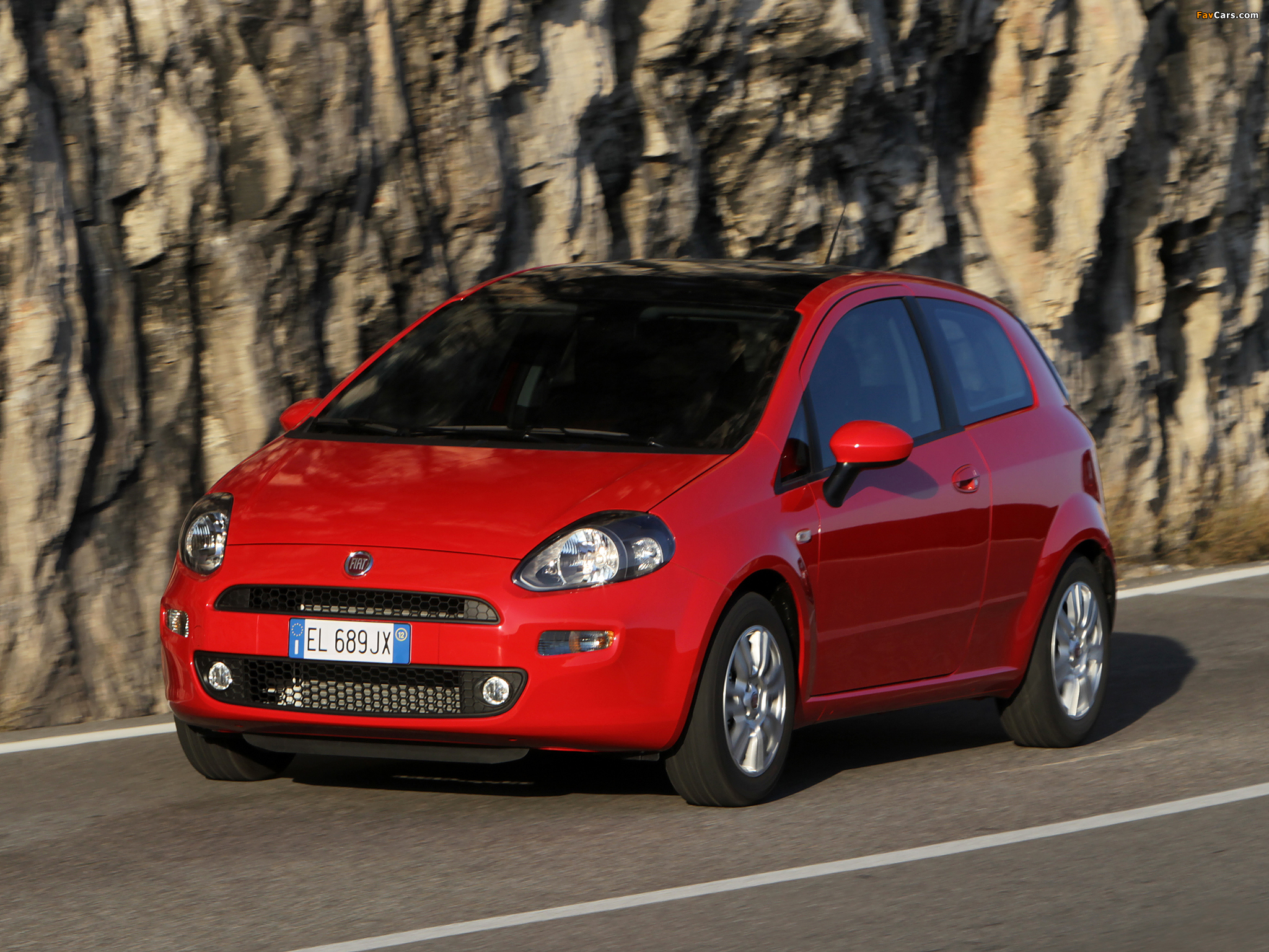 Fiat Punto 3-door (199) 2012 photos (2048 x 1536)