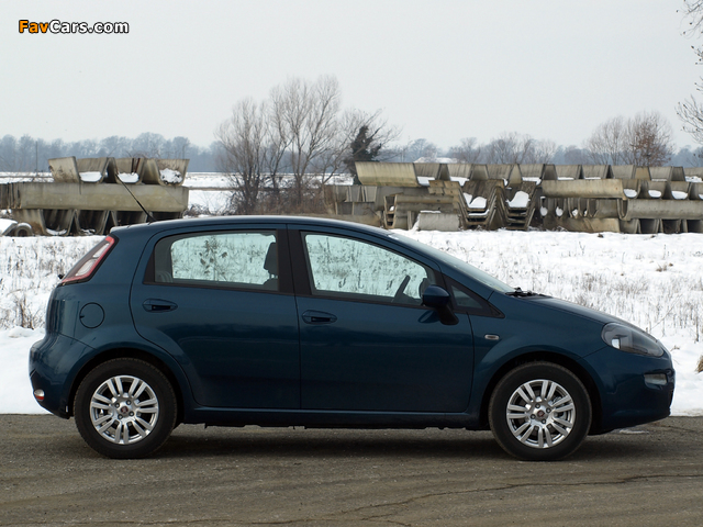 Fiat Punto 5-door (199) 2012 photos (640 x 480)