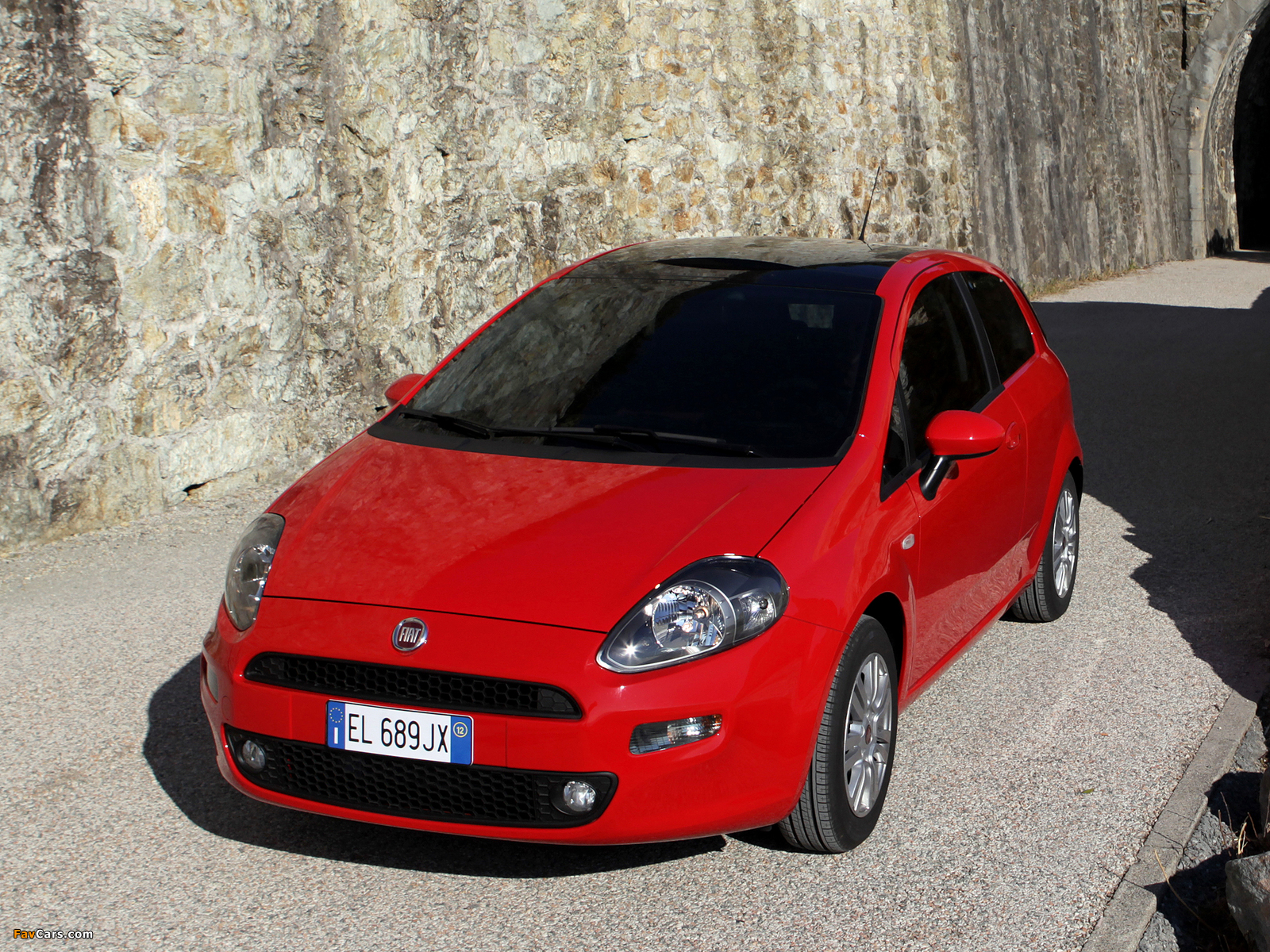 Fiat Punto 3-door (199) 2012 pictures (1600 x 1200)