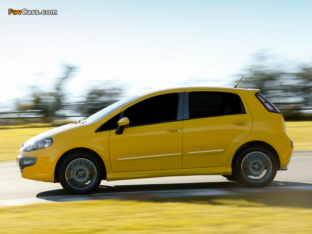 Fiat Punto Sporting BR-spec (310) 2012 pictures (640 x 480)