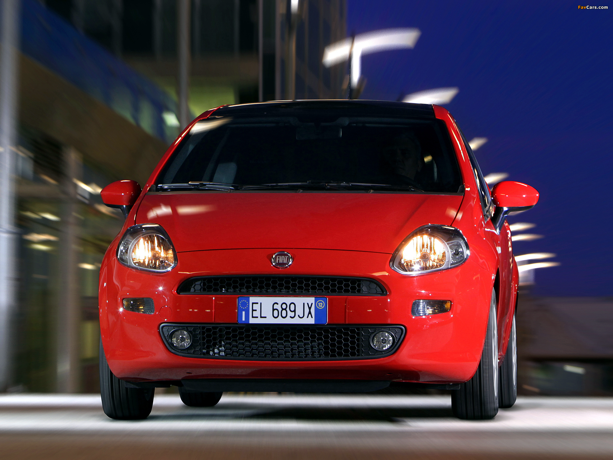 Fiat Punto 3-door (199) 2012 wallpapers (2048 x 1536)