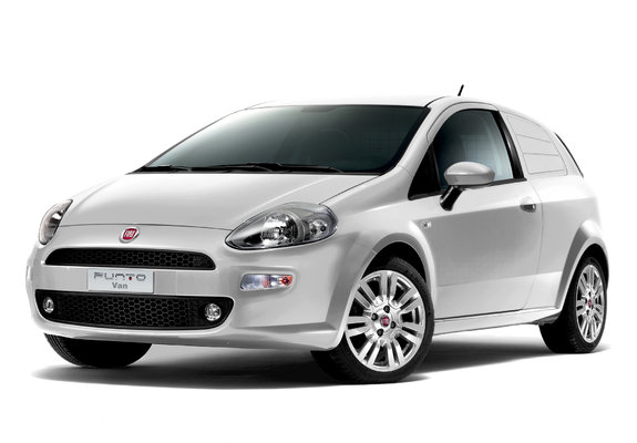 Fiat Punto Van (199) 2012 wallpapers