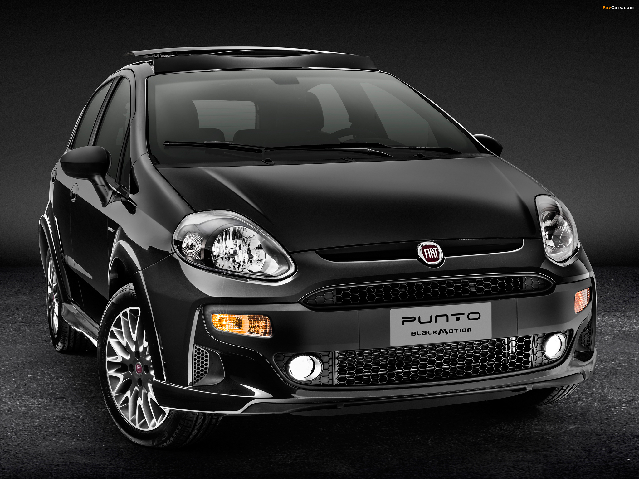 Fiat Punto BlackMotion (310) 2013 wallpapers (2048 x 1536)