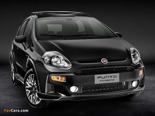 Fiat Punto BlackMotion (310) 2013 wallpapers (640 x 480)