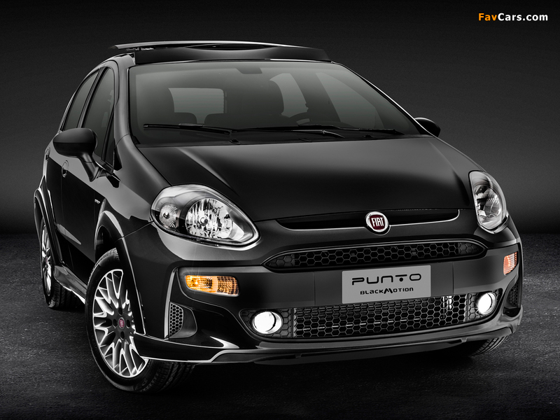 Fiat Punto BlackMotion (310) 2013 wallpapers (800 x 600)