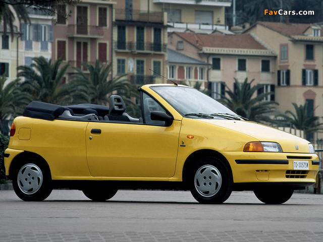 Images of Fiat Punto Cabrio S (176) 1994–2000 (640 x 480)