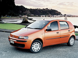 Images of Fiat Punto 5-door NZ-spec (188) 2002–03