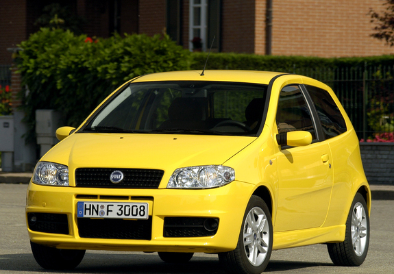 Images of Fiat Punto Sporting (188) 2003–05